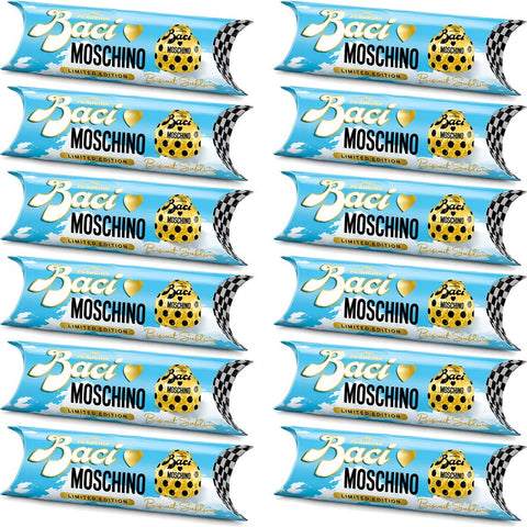 12x Baci Perugina Moschino Biscuit Sublime (3 Stück pro Röhre)