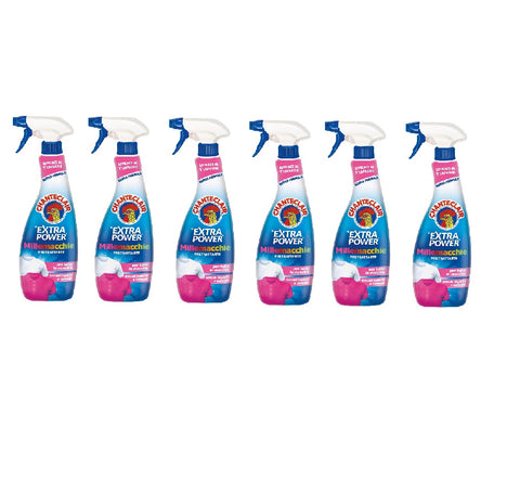 6x ChanteClair Pretrattante Millemacchie gegen Flecken auf Textilien spray 500 ml