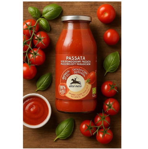 Alce Nero Passata di pomodoro biologica Bio-Tomatenpassata 12 x 500 g