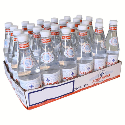 Acqua Panna Stilles Wasser Acqua Panna Still Natural Mineral Water 24x500ml Original italienisch 8000815073888