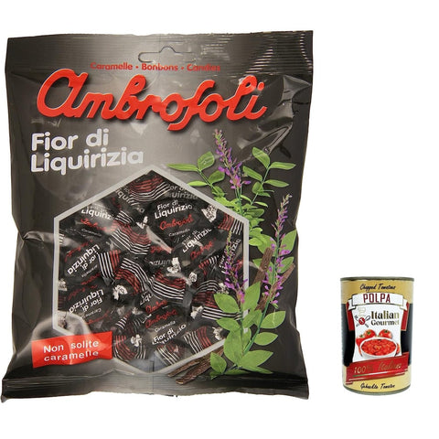 Ambrosoli Lakritze Ambrosoli Caramelle Fior Di Liquirizia Lakritzbonbons sweets 3x 150g italienisch Original 8006450022366