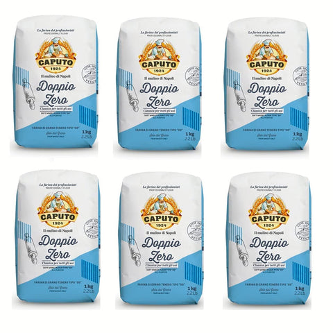 Molino Caputo Farina Classica per Pizza Napoli Pizzamehl Pizza Mehl 6x1kg Original italienisch Zutat