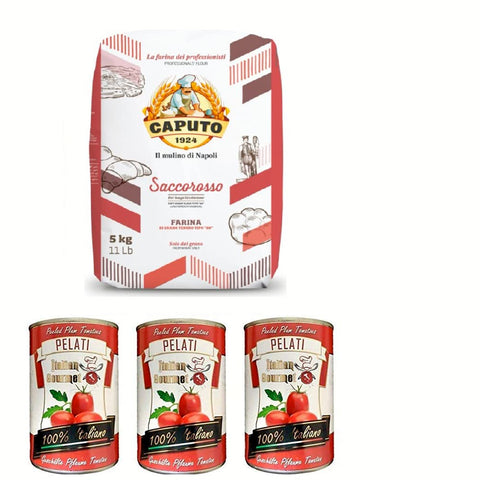 Caputo Testpaket Cuoco Farina Pizzamehl Mehl 1x5kg Original italienisch Feinkost