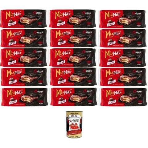 Balconi Party-Mix Balconi Mix Max Cacao con golosa crema al cacao Mix Max Cacao mit köstlicher Kakaocreme 15x350gr italienisch Original 8032804040014