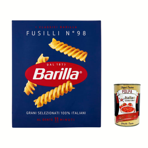 Barilla Pasta Fusilli Nr. 98 italienisch Nudeln 500 g pack Internationale Nudeln Original