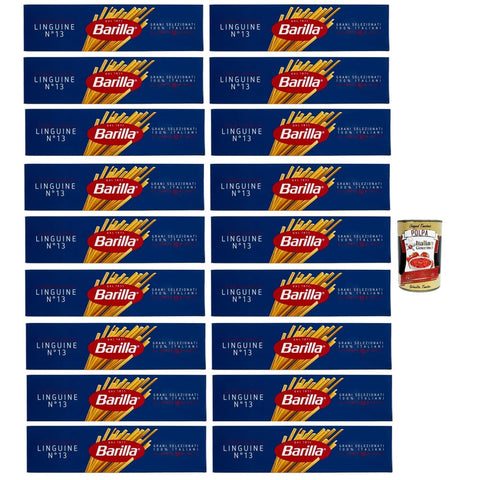 Barilla Internationale Nudeln Barilla Pasta Barilla Linguine Nr. 13 italienisch Nudeln pack 500 g 20x italienisch Original + kostenlos polpa 400 g 8076800195132