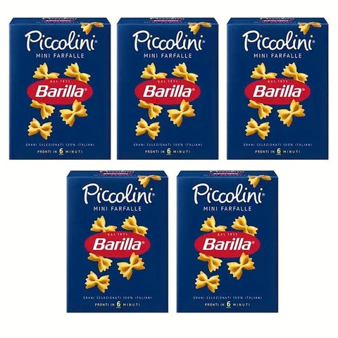Barilla Internationale Nudeln Barilla Pasta piccolini Mini farfalle italienisch Nudeln 500 g pack Internationale Nudeln Original 8076809523820