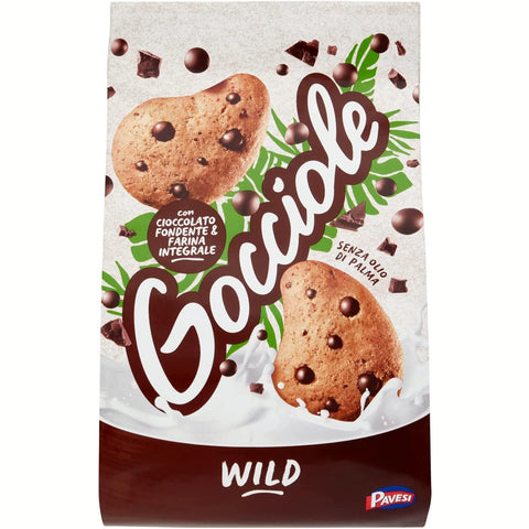Barilla Pavesi Kekse Gocciole Wild Integrali mit Vollkornmehl 350 g cookies biscuits italienisch Original