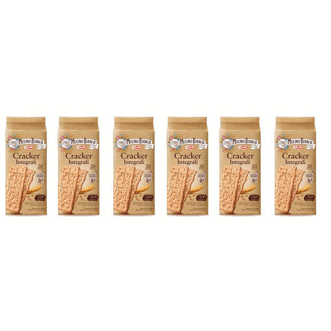 Mulino Bianco Crackers kekse integrali 100% vollkorn Salzgebäck 500g gesalzen 6x Original italienisch