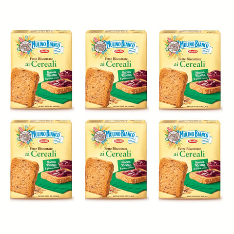 Mulino Bianco Le cereali getreide Vollkorngetreide Zwieback kekse 6x315g Original italienisch