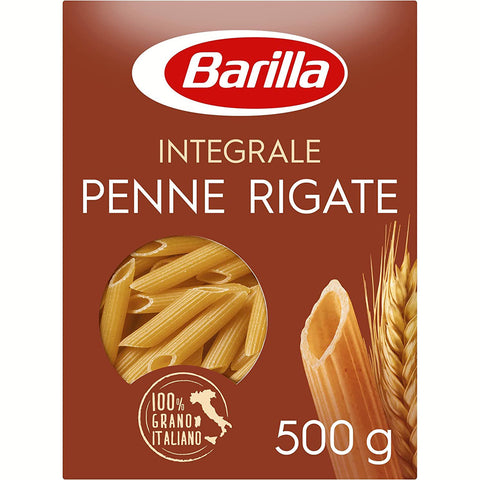 Barilla Penne Rigate Integrali Vollkornnudeln Vollkorn Pasta 100% 10x500g Original italienisch