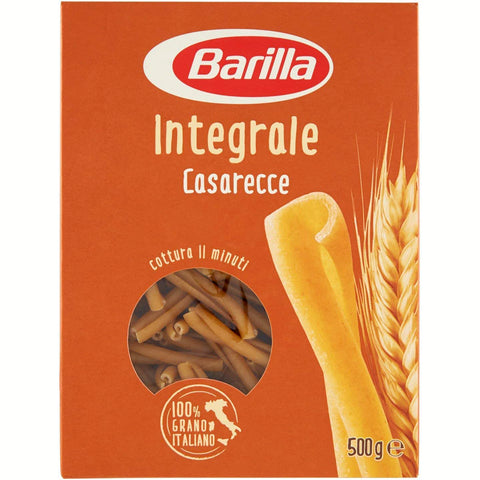 Barilla Pasta Casarecce integrali Vollkorn italienisch Nudeln 500 g pack Kurze Pasta Original