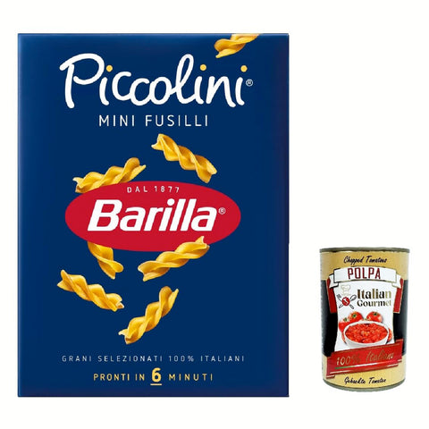 Barilla Pasta Mini Fusilli, 100% italienisch Nudeln 500 g pack Kurze Pasta Original