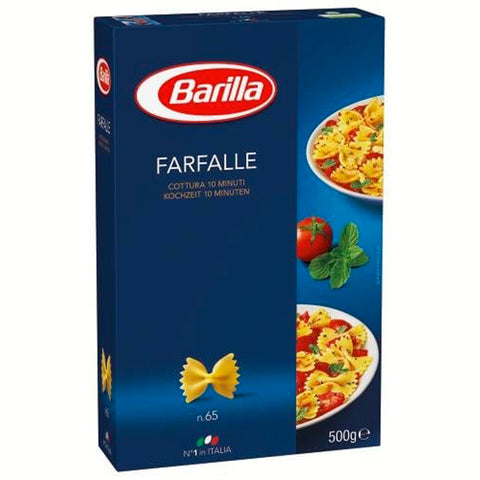 Barilla Farfalle, 12er Pack (12 x 500 g Packung) Kurze Pasta italienisch Original