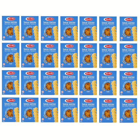 Barilla Kurze Pasta Barilla Pasta Fusilli glutenfrei aus Reis und Mais - 28er Pack (28x400g) Original italienisch 8076809545464