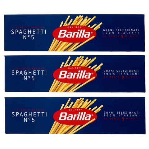 Barilla Spaghetti n.5 3er Pack 3x500g Original italienisch Pasta