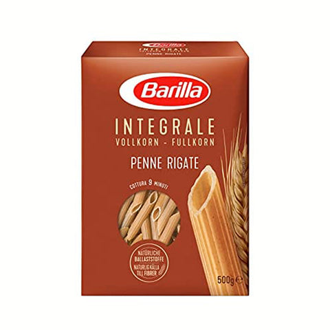 Barilla Vollkorn Pasta Penne Rigate Integrale - 6er Pack ( ) 6 x 500g Original italienisch