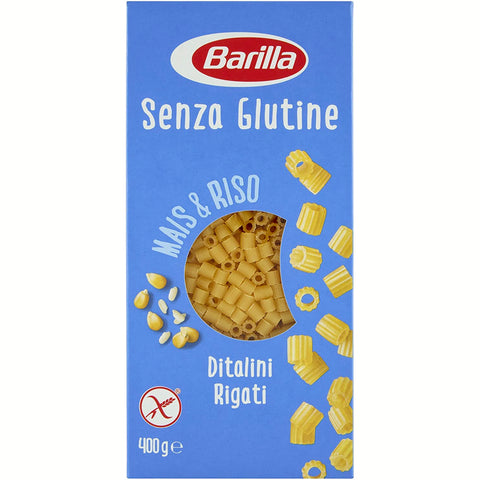 Barilla Ditalini rigati senza Glutine Glutenfrei pasta nudeln 10x400g Original italienisch