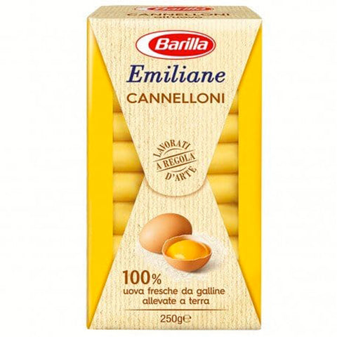 Barilla Emiliane cannelloni all'uovo Nudeln mit ei 1x250g Original italienisch Pasta