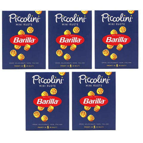Barilla Pasta Barilla Pasta Barilla Piccolini mini ruote Nudeln pack 500 g 5x italienisch Original 8076809546591