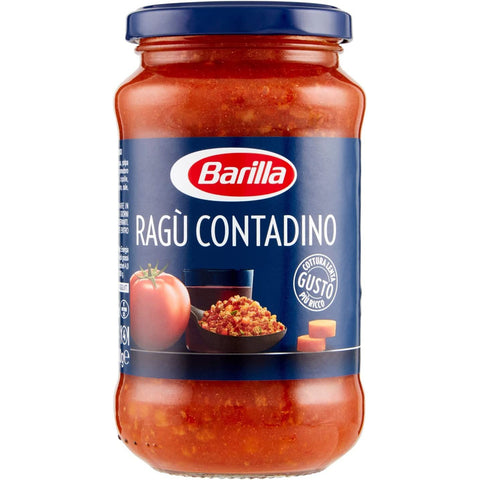 Barilla Ragù Contadino Pastasaucen tomatensauce mit Rotwein aus italien 12x 300g Original italienisch