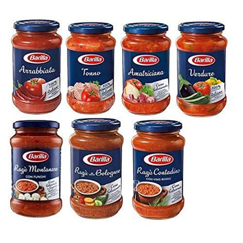 Barilla Pastasauce tomatensauce 7 x 400g aus italien TESTPAKET Original italienisch
