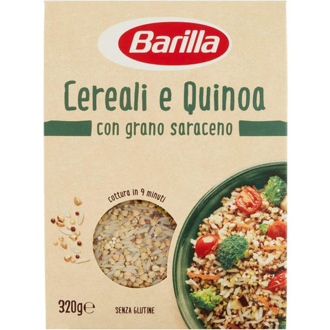 Barilla Quinoa Barilla Cereali e Quinoa con grano saraceno Reis, Buchweizen italienisch 320g 3x Original italienisch 8076809572415