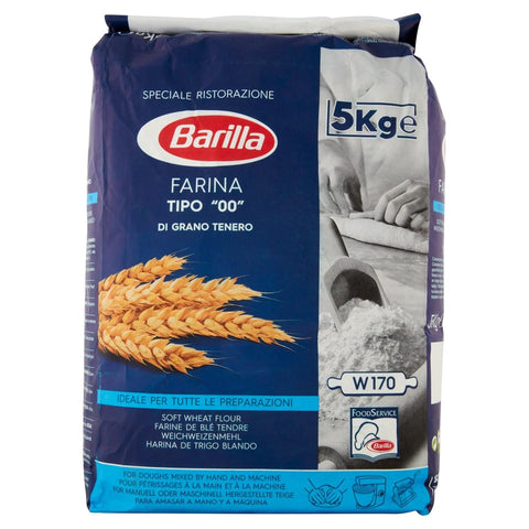 Barilla Weizen Barilla FARINA tipo 00 Grano tenero Weichweizenmehl 5kg Original italienisch 8076809524537