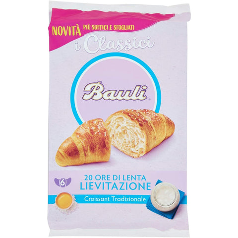 Bauli Croissant Classico, 4er Pack 24x40g Original italienisch Gebäck