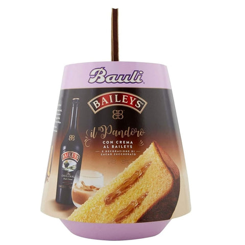 Bauli Il Brot & Backwaren Bauli Il Pandoro Baileys mit Sahne Baileys verziert mit gesüßtem Kakao BESCHÄDIGTE VERPACKUNG 750 g italienisch Original Gebäck 8001720416340