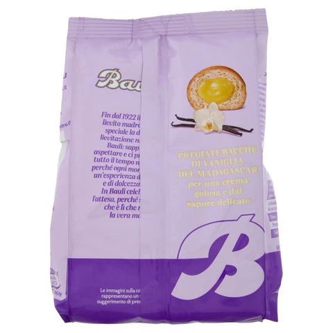 Bauli Snack Kuchen & Backwaren Bauli Extragolosi Mini Croissant con Vaniglia del Madagascar mini snack Croissant mit Madagaskar Vanille Knabberartikel 9x 75g italienisch Original 8001720445371