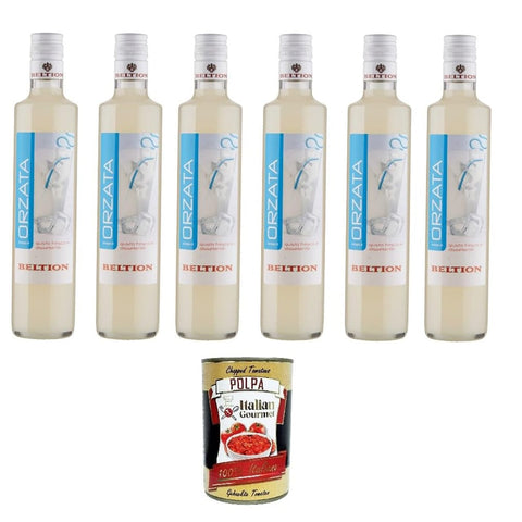 Beltion Fruchtsäfte Beltion Orgeat Sirup 6x 500ml italienisch Original 8003695003020