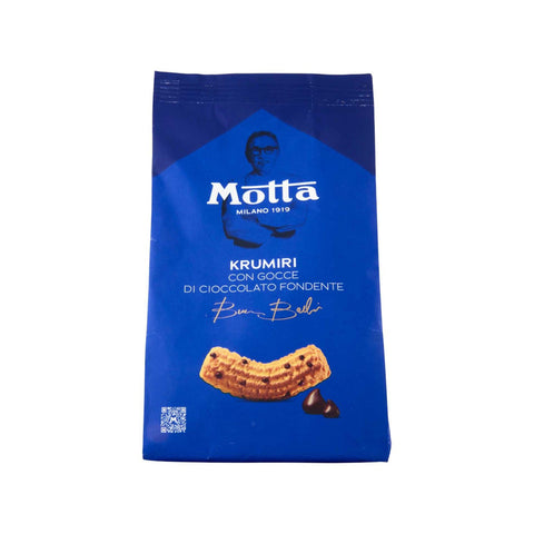 Bistefani Dunkle Schokolade Tropfen Krumiri Kekse biscuits cookies kuchen 6x300g Original italienisch