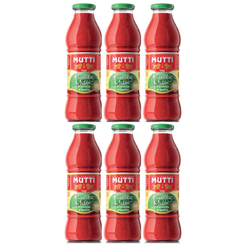 Mutti Passata di Pomodoro al Basilico (6 x 700g) Original italienisch