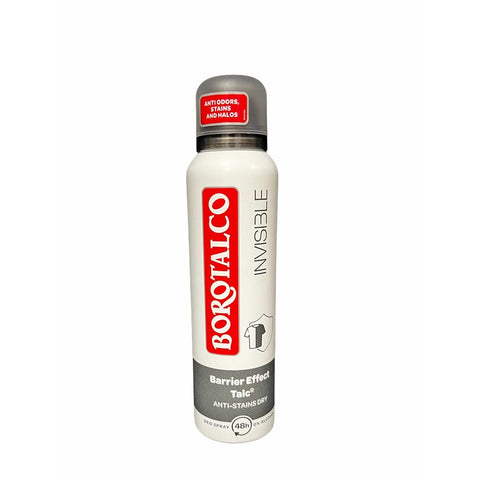 Borotalco Deo Borotalco ROBERTS deo spray deodorant Invisible 150 ml Anti Flecken spot 48h 3x Original italienisch 8002410041866