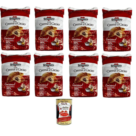 Breamore Croissant Brot & Backwaren Breamore Croissant Con crema al cacao Mit Kakaocreme 8x225 gr Brot & Backwaren italienisch Original 8032804040014