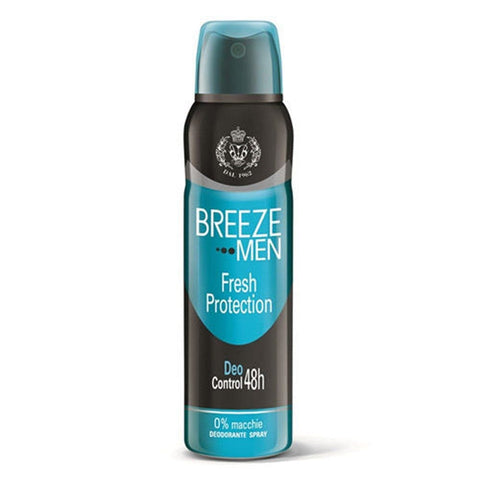 Breeze Deo Breeze Deospray Men Fresh Protection 150 ml 12x italienisch Original Deodorant 8003510023929
