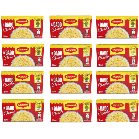 Buitoni Brühe & Fond Buitoni Maggi il Dado Classico con olio extra vergine di oliva Brühe Suppenwürfel mit nativem Olivenöl extra 12x italienisch Original