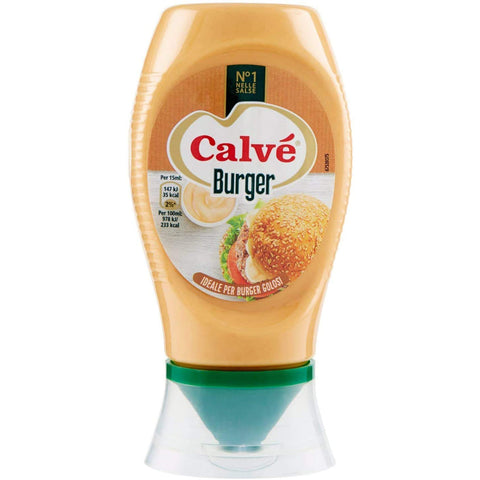 calvè Calve Salsa Burger Da 260 Grammi 6 Pezzi 1 Stk Original italienisch Sauce