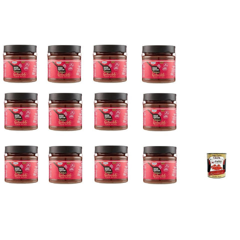 Cameo High Haselnuss Cameo High Protein Kakao-Haselnuss-Streichproteincreme glutenfrei 200 g 12x italienisch Original Pastasauce + kostenlos polpa 400 g 8003000195204