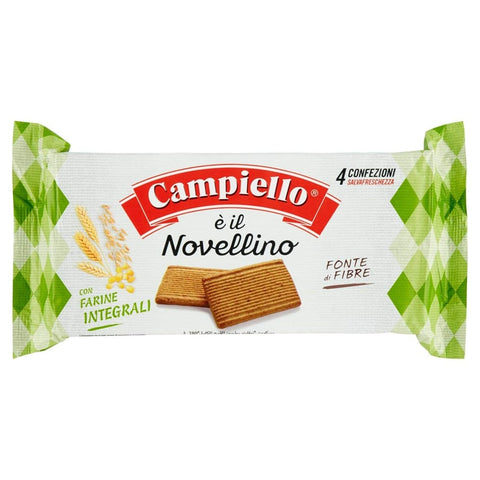 Campiello Kekse Campiello Novellino Integrali Vollkorn Kekse 350 g Kuchen Butterkeks italienisch Original 8002333013315