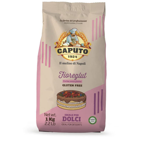 3x Caputo Antico Molino Caputo Mehl Farina senza glutine per dolci Fioreglut Glutenfrei Kuchenmehl 1 Kg 3x italienisch Original + Polpa 400g