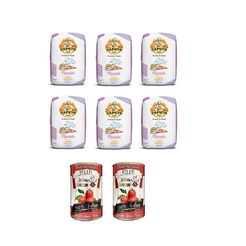 Caputo Farina Molino Nuvola Pizza Napoli Pizzamehl für leichten teig 100% natürliche 6x1kg Original italienisch Zutat