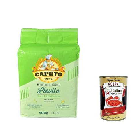 Caputo Lievito Secco 100% Italienisch Trockenhefe für die Bäckerei Hohe Aktivität pizza 500 g Original