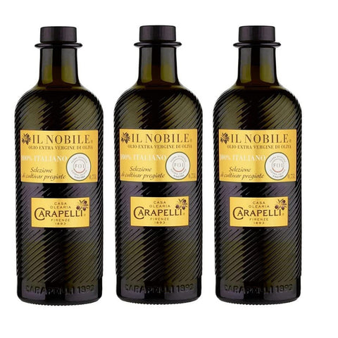 Carapelli Il Nobile Olio Extra Vergine di Oliva Natives Olivenöl Extra 750 ml italienisch Original