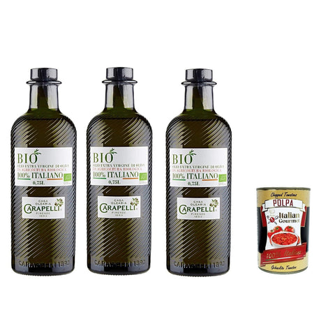Carapelli Extra Virgin Olivenöl, 100% italienisch, biologisch, 750 ml Saucen & Marinaden Original