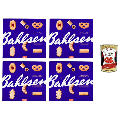 Caroline Collection Brot & Backwaren Caroline Collection Kekse Sortiert 4x322 g italienisch Original + kostenlos polpa 400 g 8032804040014