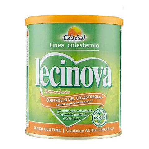 Céréal Lecithin Céréal Lecinova Lecitina di soia Cholesterinkontrolle 250g glutenfrei Sojalecithin Cholesterin Linie 6x Original italienisch