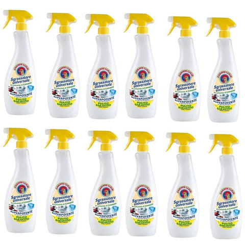 CHANTECLAIR Chante Clair Limone Sgrassatore universale Superpotente Entfetter Reiniger 12x Original italienisch