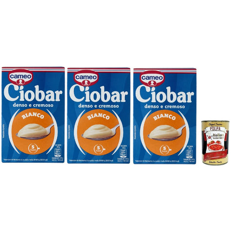 Ciobar Kakao & Heiße Schokolade Ciobar Cameo Weiße Schokolade heiße schokolade istant chocolate 3x 105 g schoko, istant white hot chocolate italienisch Original 8032804040014